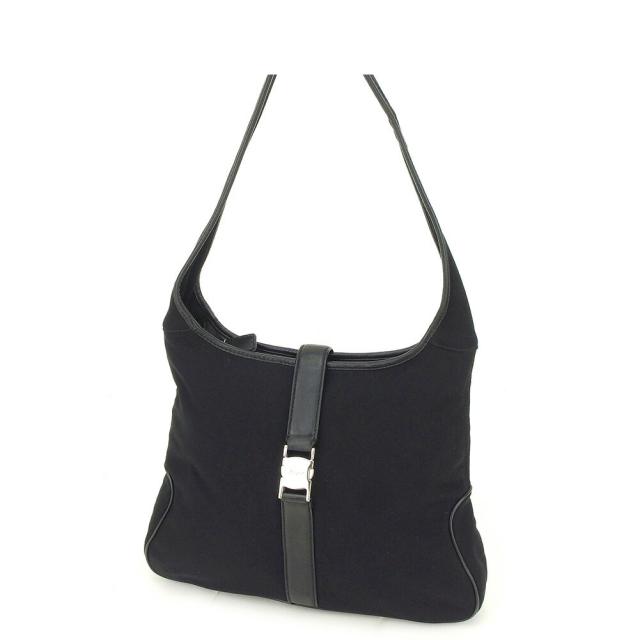 【BIGお買い物ラリー★30%OFFセール中】サルヴァトーレフェラガモ Salvatore Ferragamo ショルダーバッグ ブラック レディース 中古