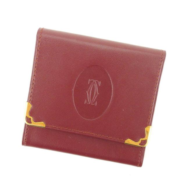 【BIGお買い物ラリー★30%OFFセール中】カルティエ CARTIER ケースマストライン ボルドー レディース 中古