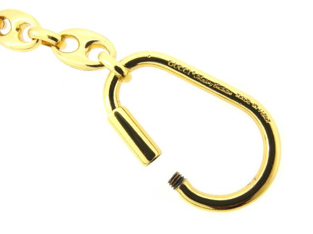 キーホルダー キーリング インターロッキングG ダブルG ゴールド GUCCI キーホルダー キーリング インターロッキングG ダブルG ゴールド