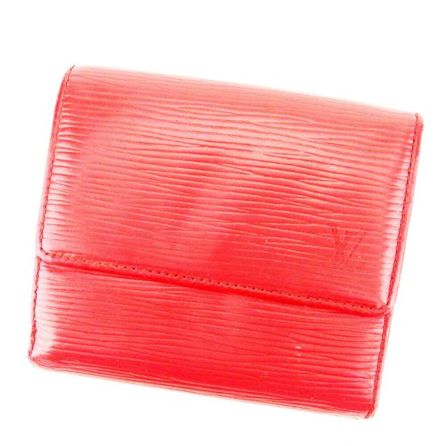 ルイ・ヴィトン LOUIS VUITTON 二つ折り財布 エピ ポルトモネ