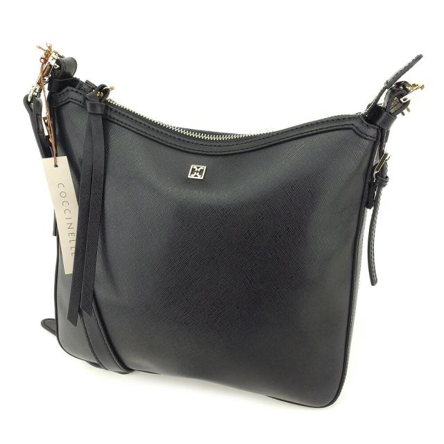 【X'masセール★30%OFF】ショルダーバッグ ブラック レディース 中古