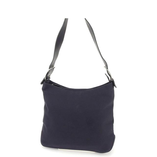 【BIGお買い物ラリー★30%OFFセール中】サルヴァトーレフェラガモ Salvatore Ferragamo ショルダーバッグヴァラ金具 ブラック レディース 中古