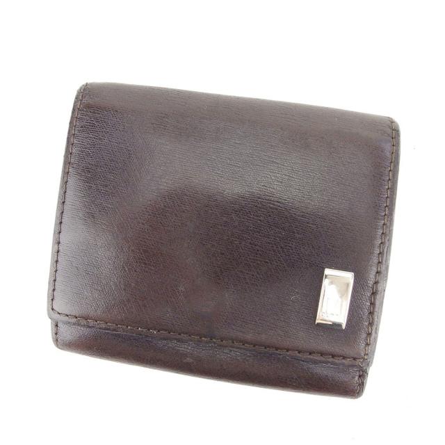 【BIGお買い物ラリー★30%OFFセール中】ダンヒル Dunhill ケース ブラウン レディース 中古