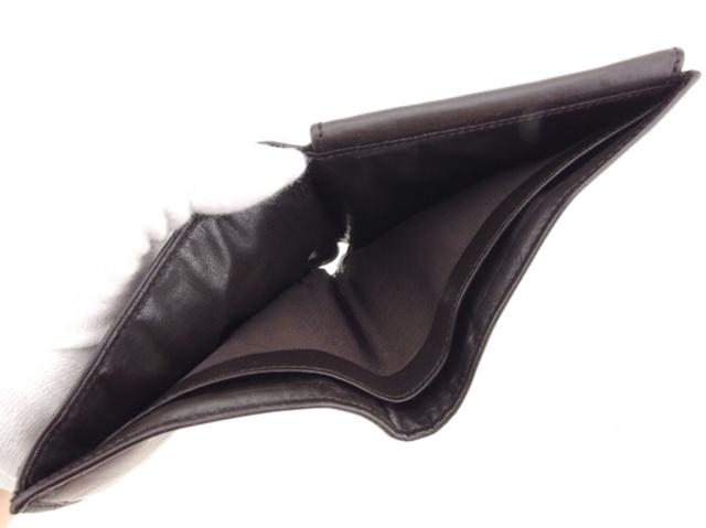 【30％OFF★週末タイムセール】ハンティングワールド HUNTING WORLD 二つ折り財布 ブラウン レディース 中古_6