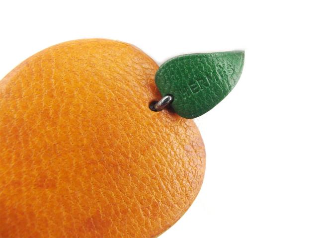 【BIGお買い物ラリー★30%OFFセール中】エルメス HERMES キーホルダーフルーツモチーフ オレンジ レディース 中古 エルメス HERMES キーホルダーフルーツモチーフ オレンジ レディース 中古