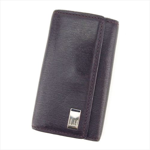 【BIGお買い物ラリー★30%OFFセール中】ダンヒル Dunhill キーケース ブラウン レディース 中古