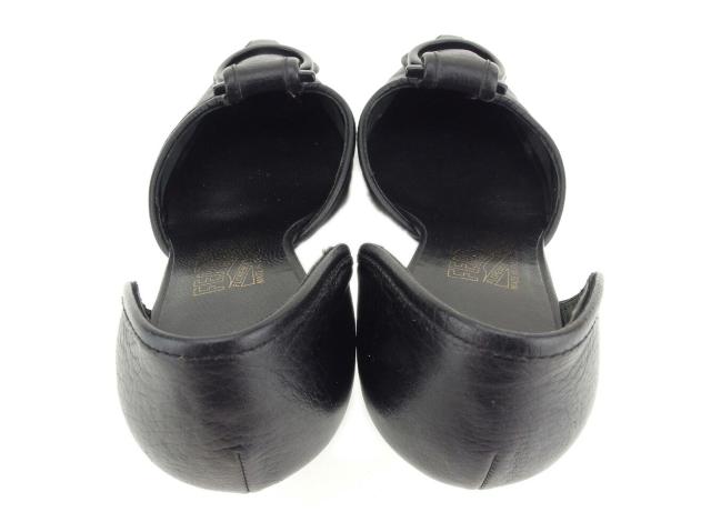 【30％OFF★週末タイムSALE】サルヴァトーレフェラガモ Salvatore Ferragamo パンプスガンチーニ #4 ブラック レディース 中古_2