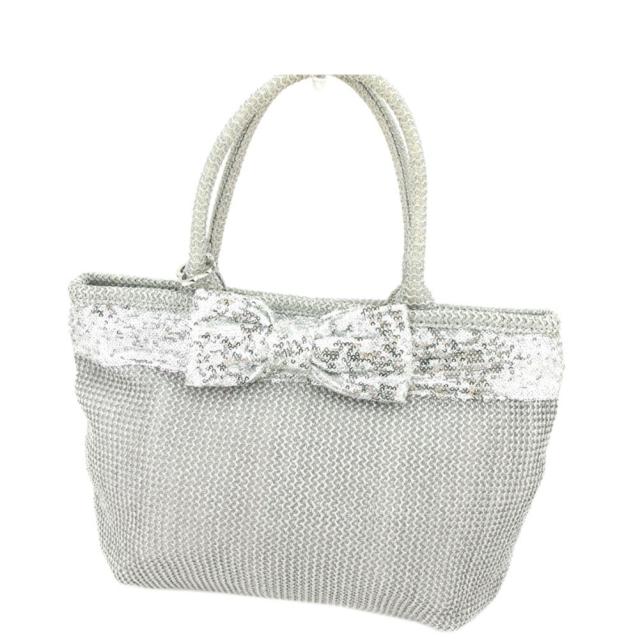 【BIGお買い物ラリー★30%OFFセール中】アンテプリマ ANTEPRIMA トートバッグ グレー 灰色 レディース 中古