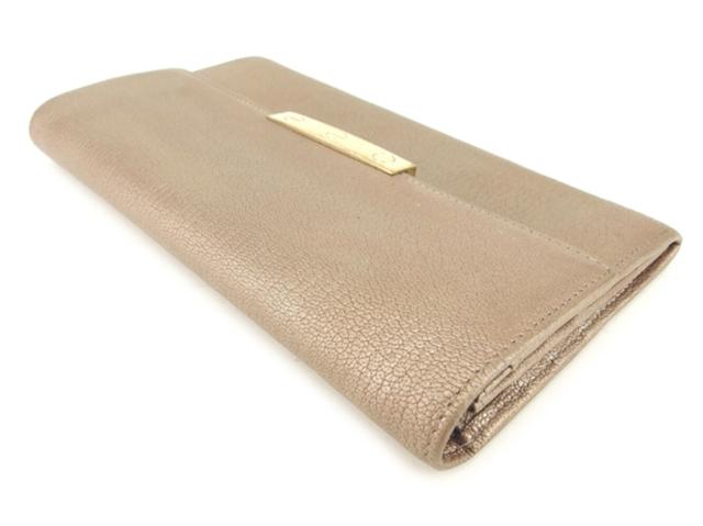 カルティエ CARTIER 長財布ラブコレクション ゴールド系 レディース 中古