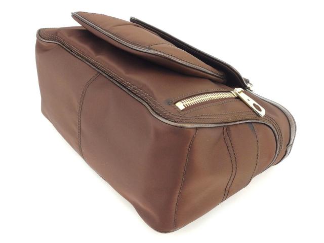 セリーヌ CELINE ハンドバッグ ブギーバッグ ブラウン レディース 中古_2