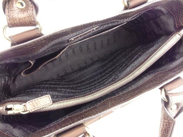 セリーヌ CELINE ハンドバッグ ブギーバッグ ブラウン レディース 中古_5