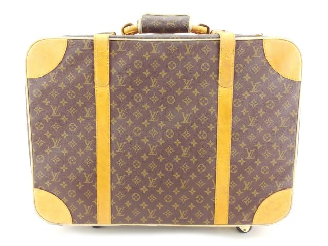 【GWタイムセール】ルイ・ヴィトン LOUIS VUITTON トランクモノグラム ヴィンテージ ブラウン レディース 中古_1