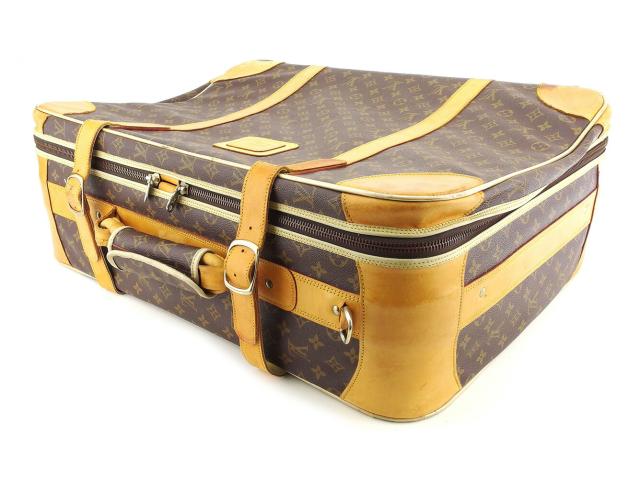 【GWタイムセール】ルイ・ヴィトン LOUIS VUITTON トランクモノグラム ヴィンテージ ブラウン レディース 中古_3