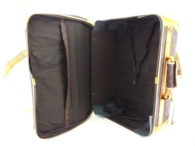 【GWタイムセール】ルイ・ヴィトン LOUIS VUITTON トランクモノグラム ヴィンテージ ブラウン レディース 中古_4