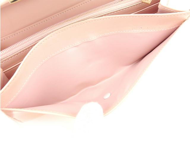 カルティエ CARTIER 長財布ラブコレクション ピンク レディース 中古