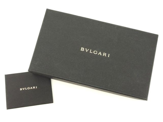 【週末タイムSALE★30%OFF】ブルガリ BVLGARI 長財布ロゴボタン ブラウン ゴールド レディース 中古