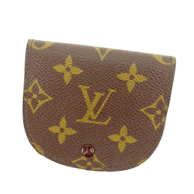 【BIGお買い物ラリー★30%OFFセール中】ルイ・ヴィトン LOUIS VUITTON ケースモノグラム ポルトモネグセ ブラウン ベージュ レディース 中古