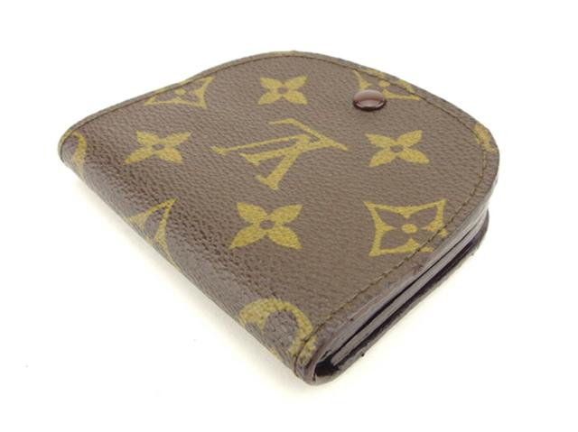 【30％OFF★週末タイムセール】ルイ・ヴィトン LOUIS VUITTON コインケースモノグラム ポルトモネグセ ブラウン ベージュ レディース 中古_3