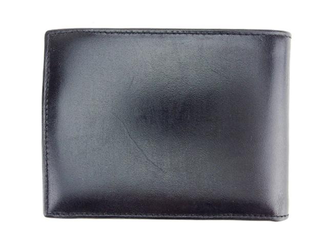 グッチ GUCCI 二つ折り財布 ブラック レディース 中古_1