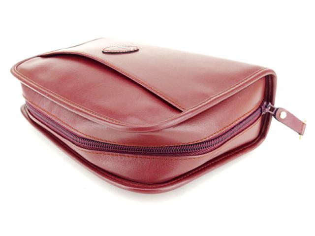 【30％OFF★土日ひと休み大売り出し】カルティエ CARTIER クラッチバッグマストライン ボルドーワイン ゴールド系 レディース 中古