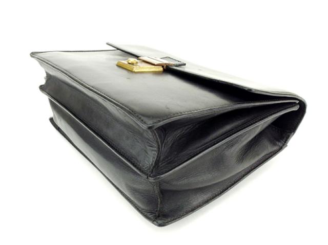 【30％OFF★土日ひと休み大売り出し】グッチ GUCCI クラッチペダル御徒面子 黒いこと レディース 中古