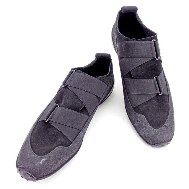 【BIGお買い物ラリー★30%OFFセール中】グッチ GUCCI その他靴ゴムバンド ♯35ハーフC ブラック レディース 中古