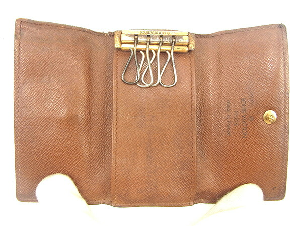 ルイ・ヴィトン LOUIS VUITTON キーケースモノグラム ミュルティクレ4 ブラウン レディース 中古_2