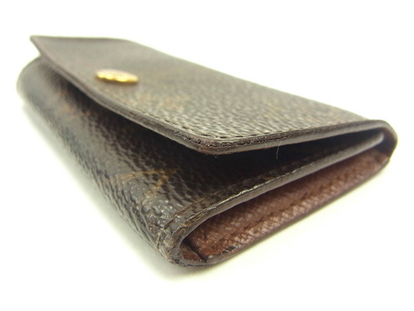 ルイ・ヴィトン LOUIS VUITTON キーケースモノグラム ミュルティクレ4 ブラウン レディース 中古_4