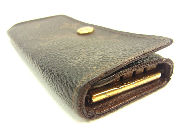ルイ・ヴィトン LOUIS VUITTON キーケースモノグラム ミュルティクレ4 ブラウン レディース 中古_5
