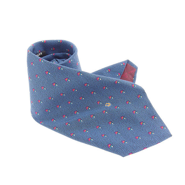 【X'masセール★30%OFF】ディオール Dior ネクタイ ネイビー系 レディース 中古