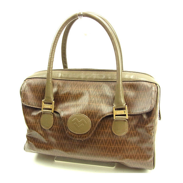ヴァレンティノ VALENTINO ボストンバッグ ブラウン系 レディース 中古