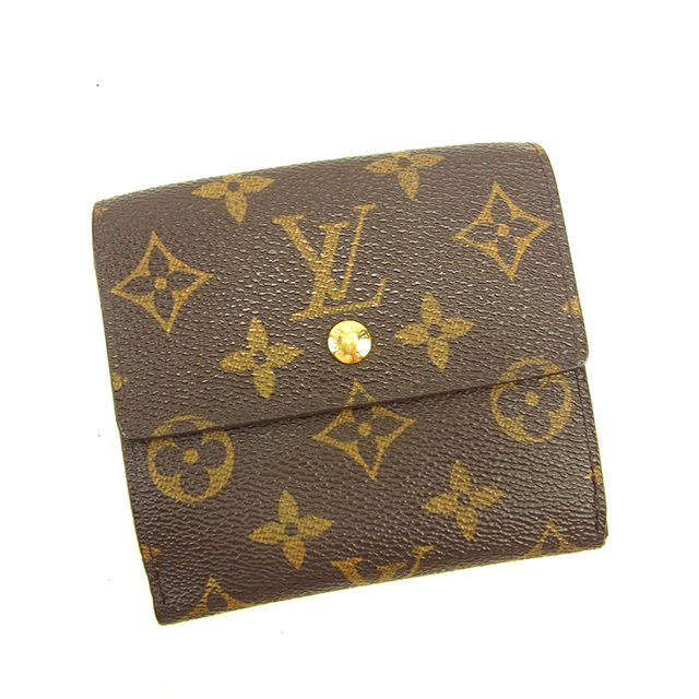 ルイ・ヴィトン LOUIS VUITTON 二つ折り財布 モノグラム ポルト