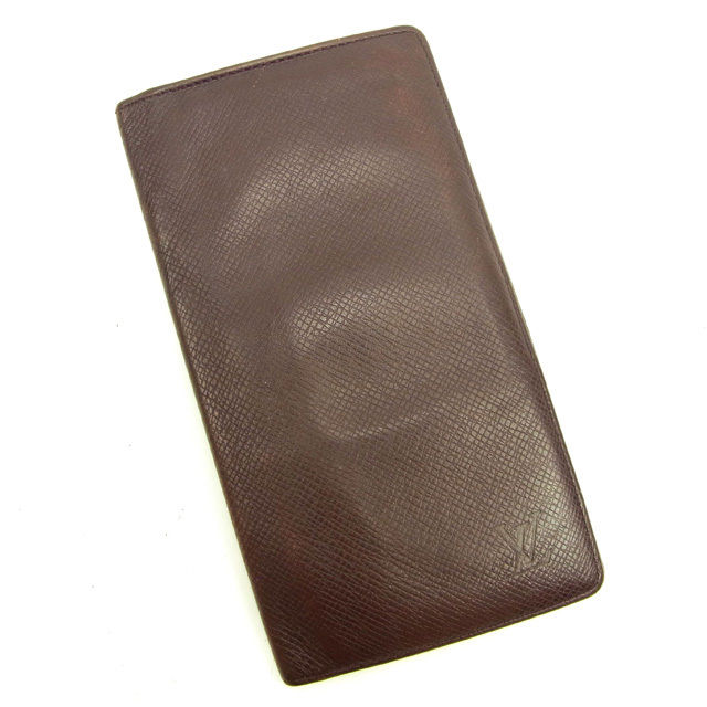 【BIGお買い物ラリー★30%OFFセール中】ルイ・ヴィトン LOUIS VUITTON 札入れタイガ /ポルトバルールカルトクレディ アカジュ レディース 中古