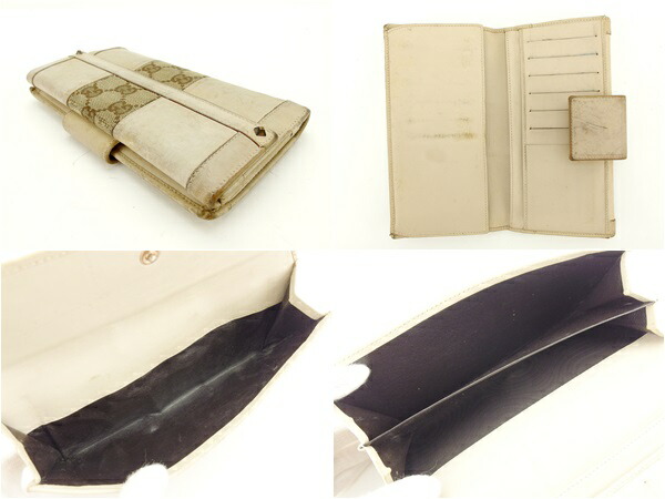 GUCCI ベージュ キャンバス 長財布 楽天市場】【新品未使用品】【財布】GUCCI グッチ GGキャンバス