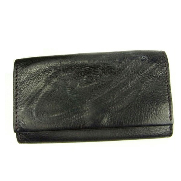 【BIGお買い物ラリー★30%OFFセール中】ヴィヴィアンウエストウッド Vivienne Westwood キーケースオーブ ブラック レディース 中古