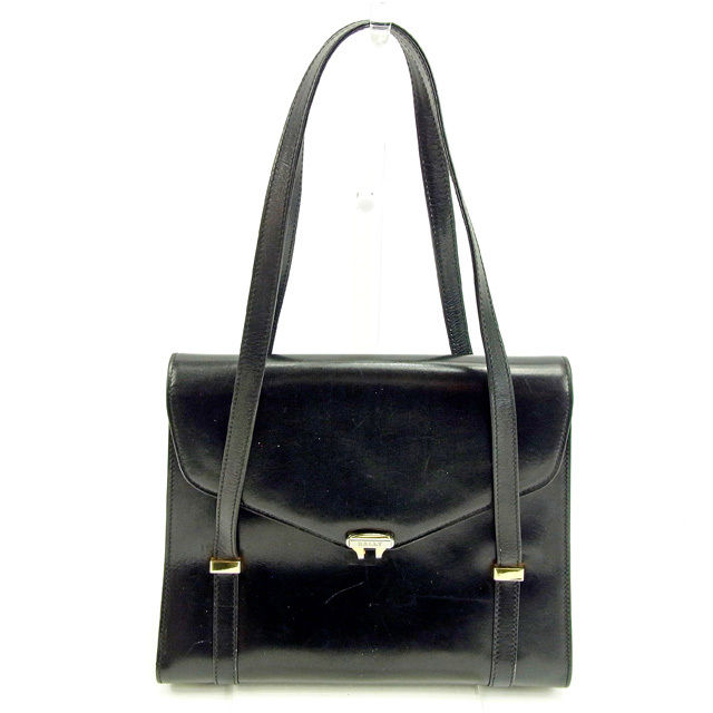 【BIGお買い物ラリー★30%OFFセール中】バリー BALLY ショルダーバッグ ブラック レディース 中古
