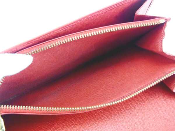 ルイ・ヴィトン LOUIS VUITTON 長財布エピ ポシェットポルトモネクレディ レッド レディース 中古_4