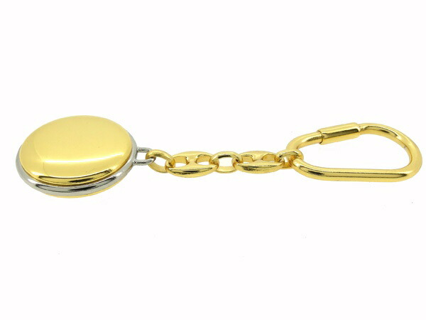 グッチ GUCCI キーホルダーインターロッキングG ヴィンテージ ゴールド