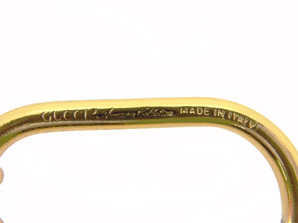 グッチ GUCCI キーホルダーインターロッキングG ヴィンテージ ゴールド