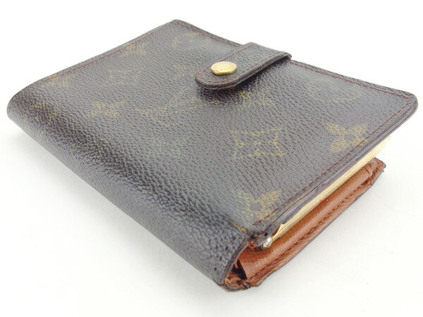 ルイ・ヴィトン LOUIS VUITTON 二つ折り財布 モノグラム ポルト