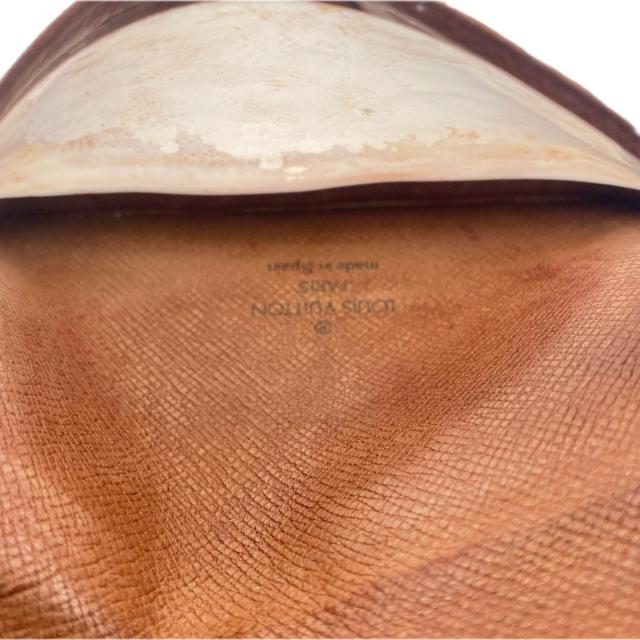【GWタイムセール】ルイ・ヴィトン LOUIS VUITTON パスケースモノグラム ポルト2カルトヴェルティカル ブラウン レディース 中古_6