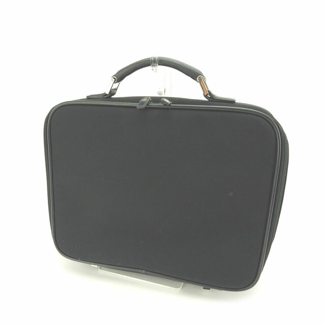 【BIGお買い物ラリー★30%OFFセール中】グッチ GUCCI ビジネスバッグ ブラック×シルバー レディース 中古