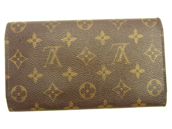 ルイヴィトン　ポルトトレゾールインターナショナル　モノグラム　長財布　ブラウン ルイヴィトン 長財布 モノグラム ポルトトレゾール