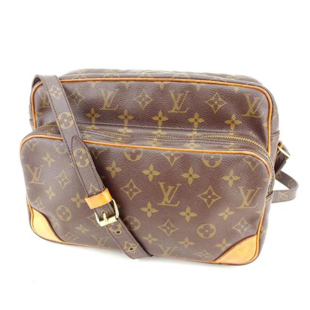 【BIGお買い物ラリー★30%OFFセール中】ルイ・ヴィトン LOUIS VUITTON ショルダーバッグモノグラム ナイル ブラウン レディース 中古