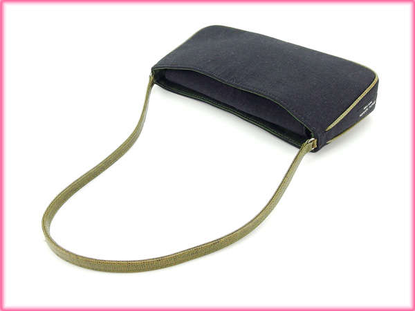 ケイトスペード Kate Spade ショルダーバッグパイソン ブラック×グリーン レディース 中古_2