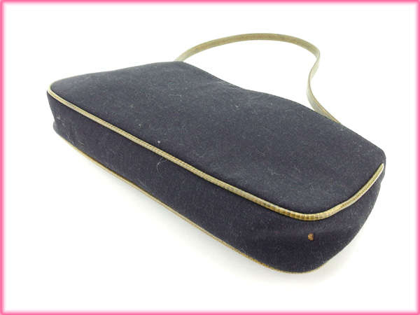 ケイトスペード Kate Spade ショルダーバッグパイソン ブラック×グリーン レディース 中古_3