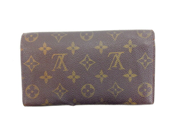 【30％OFF★週末タイムSALE】ルイ・ヴィトン LOUIS VUITTON 長財布モノグラム 14057 レディース 中古_1