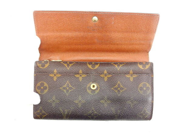 【30％OFF★週末タイムSALE】ルイ・ヴィトン LOUIS VUITTON 長財布モノグラム 14057 レディース 中古_4