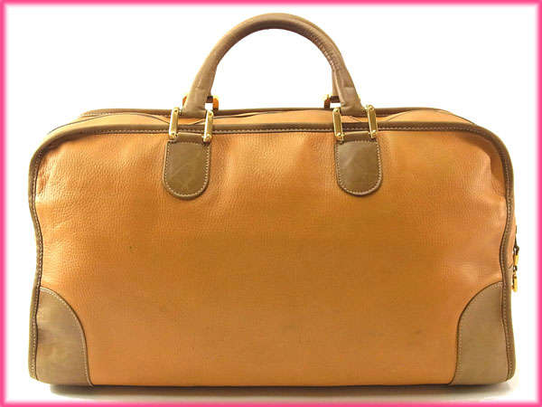 ロエベ LOEWE バッグ ハンドバッグ スエード ライトブラウン 386.61.H43 -