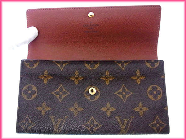 ルイ・ヴィトン LOUIS VUITTON 長財布モノグラム ポシェットポルトモネ